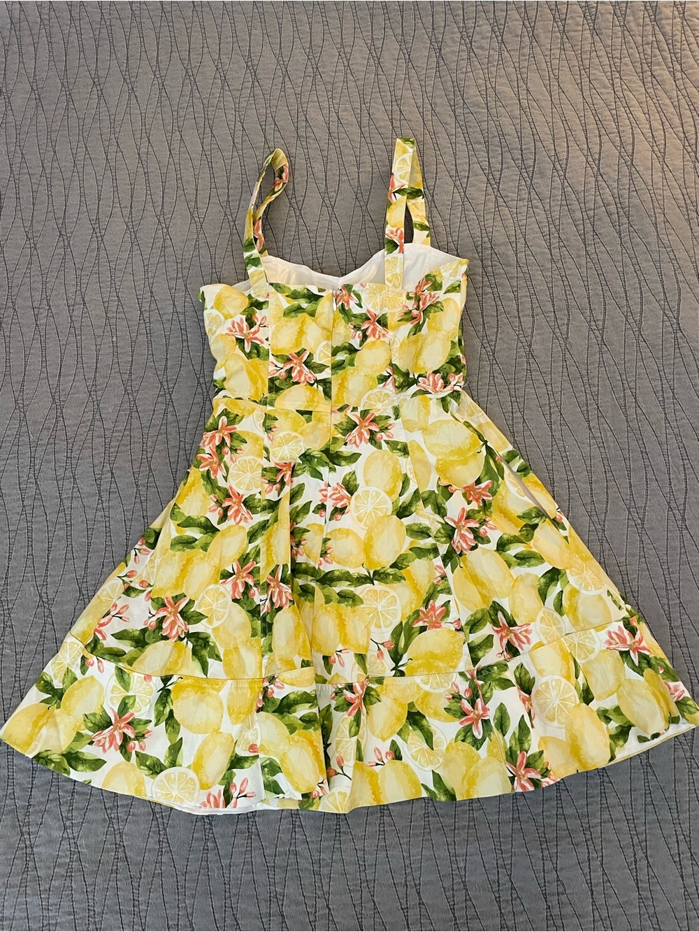 Avec Les Filles Lemon Mini Dress - Picture 4 of 6